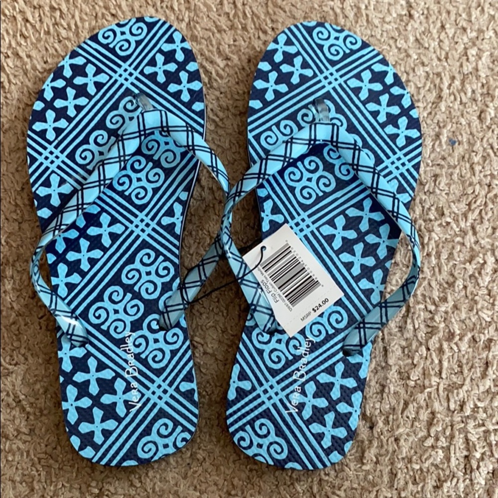 Vera Bradley Flip Flops NWT